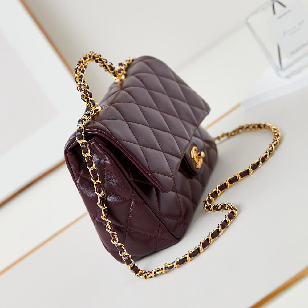 CHANEL Flap Bag with Top Handle - Top Club