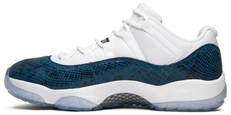 Air Jordan 11 Retro Low  Navy Snakeskin  2019 CD6846-102 - Sneaker Replica Workshop