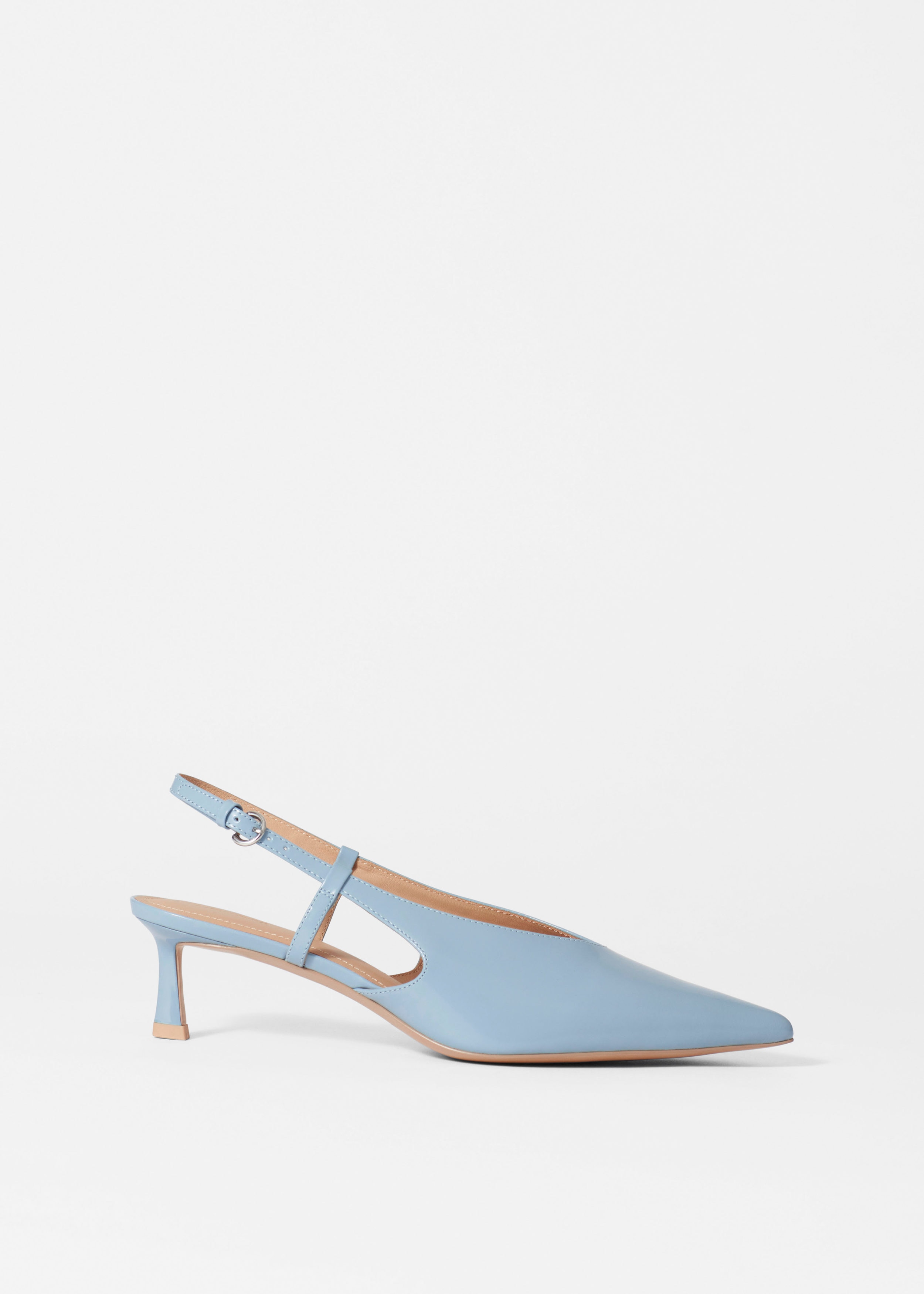 & Other Stories CLASSIC LEATHER SLINGBACK PUMPS