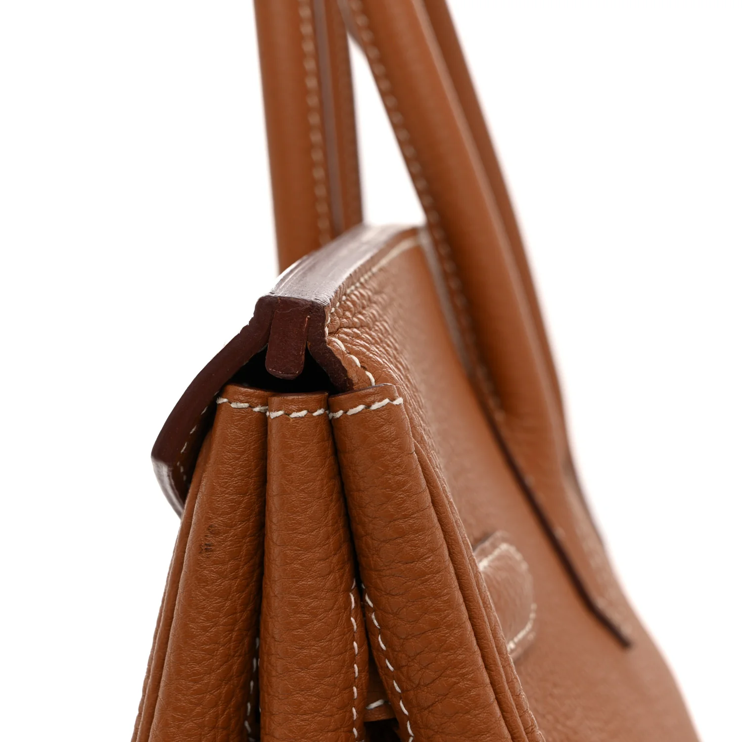 Taurillon Clemence Birkin 35 Gold - Top Club