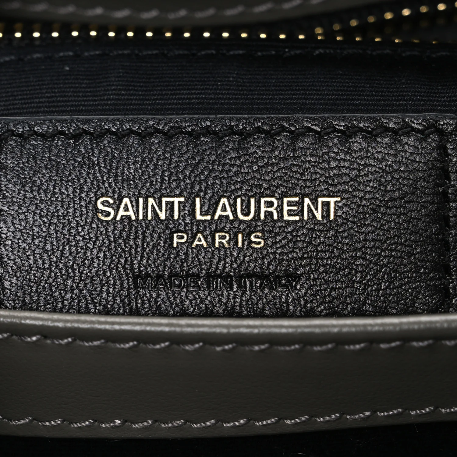 Calfskin Y Quilted Monogram Toy Loulou Crossbody Bag Grey Kaki - Top Club