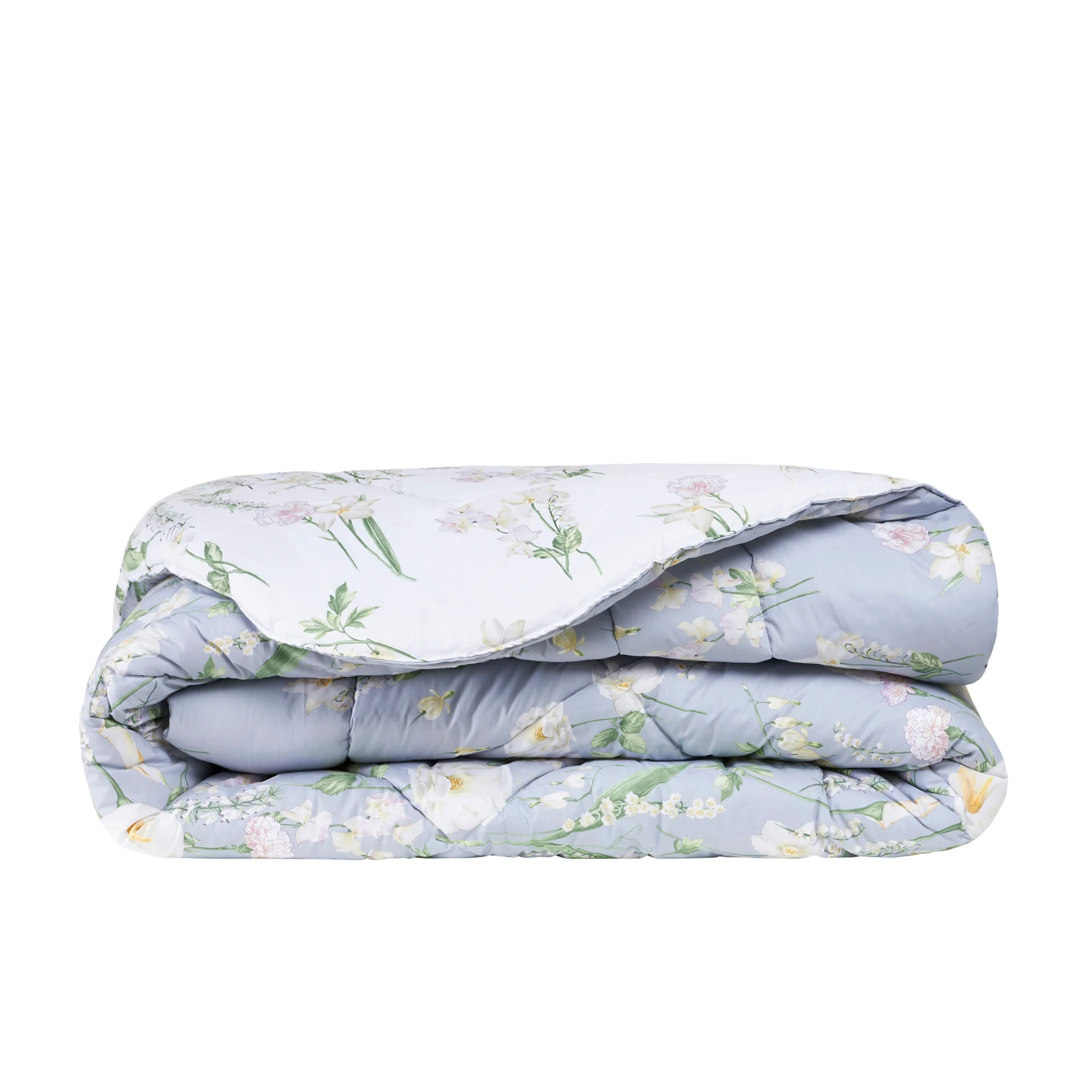 Trapunta In Percalle Giardino D'Inverno Matrimoniale