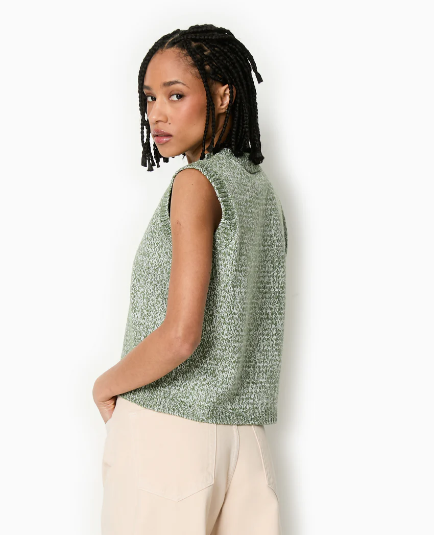 Pimkie Gilet sans manches en maille moulinée