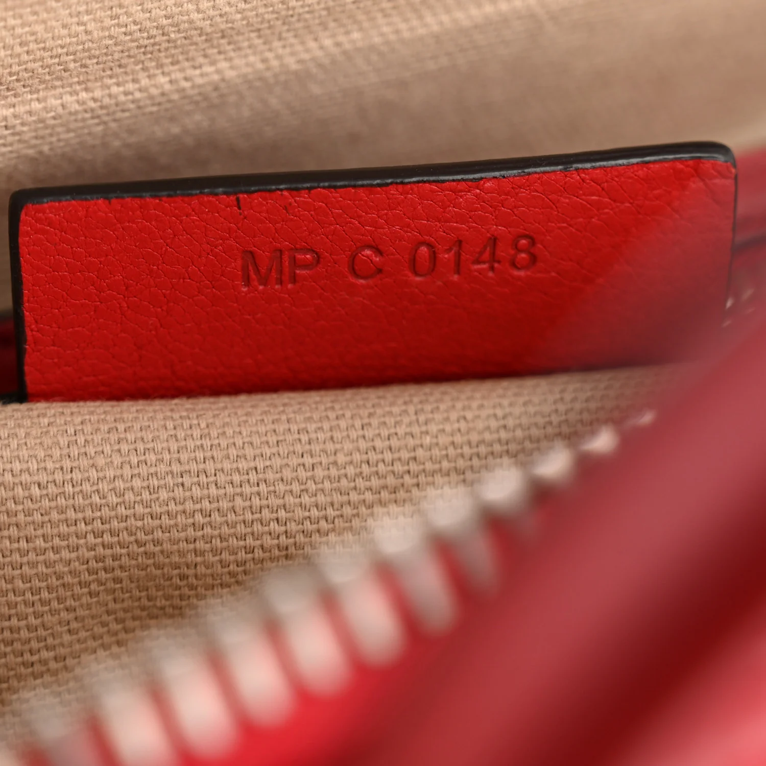 Sugar Goatskin Mini Antigona Red - Top Club