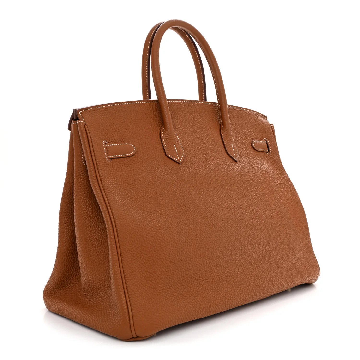 Taurillon Clemence Birkin 35 Gold - Top Club