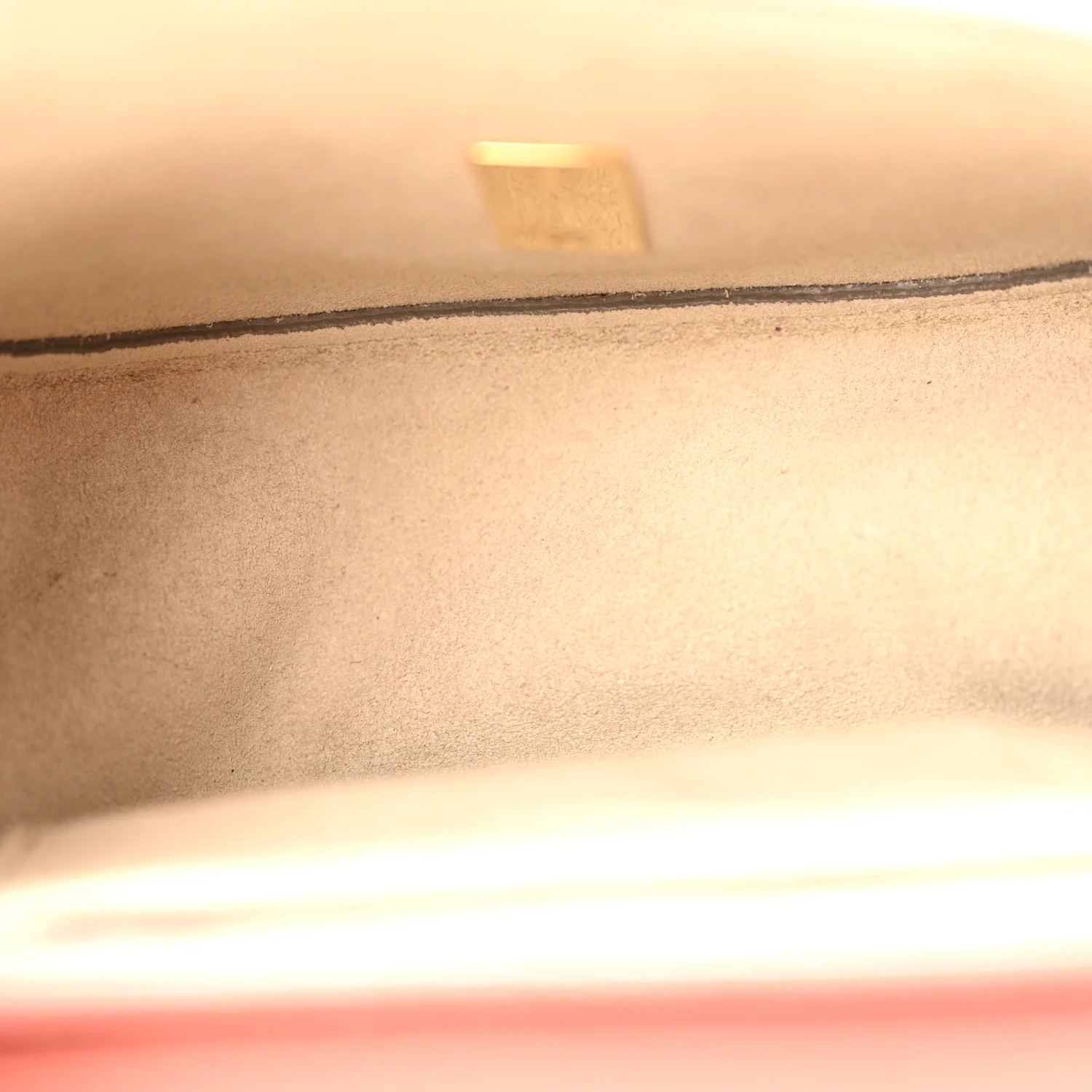 Grained Lambskin Nano Drew Shoulder Bag Misty Rose - Top Club