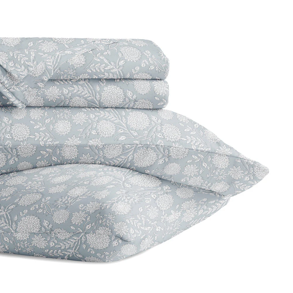 Bohemian Garden 4-Piece Long Staple Cotton Sheet Set (Sale)