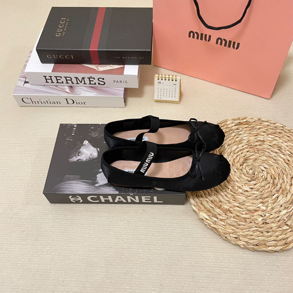 MiuMiu Satin ballerinas - Top Club