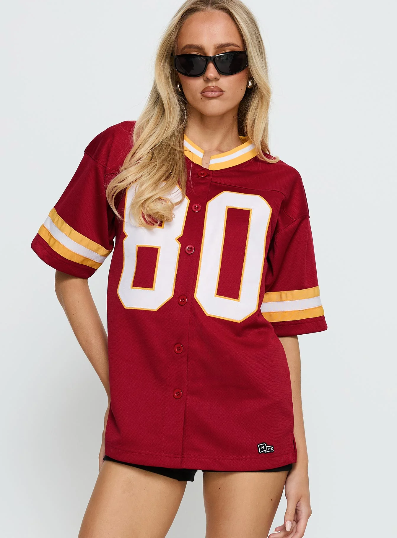 USC Football Button Down Jersey Cardinal