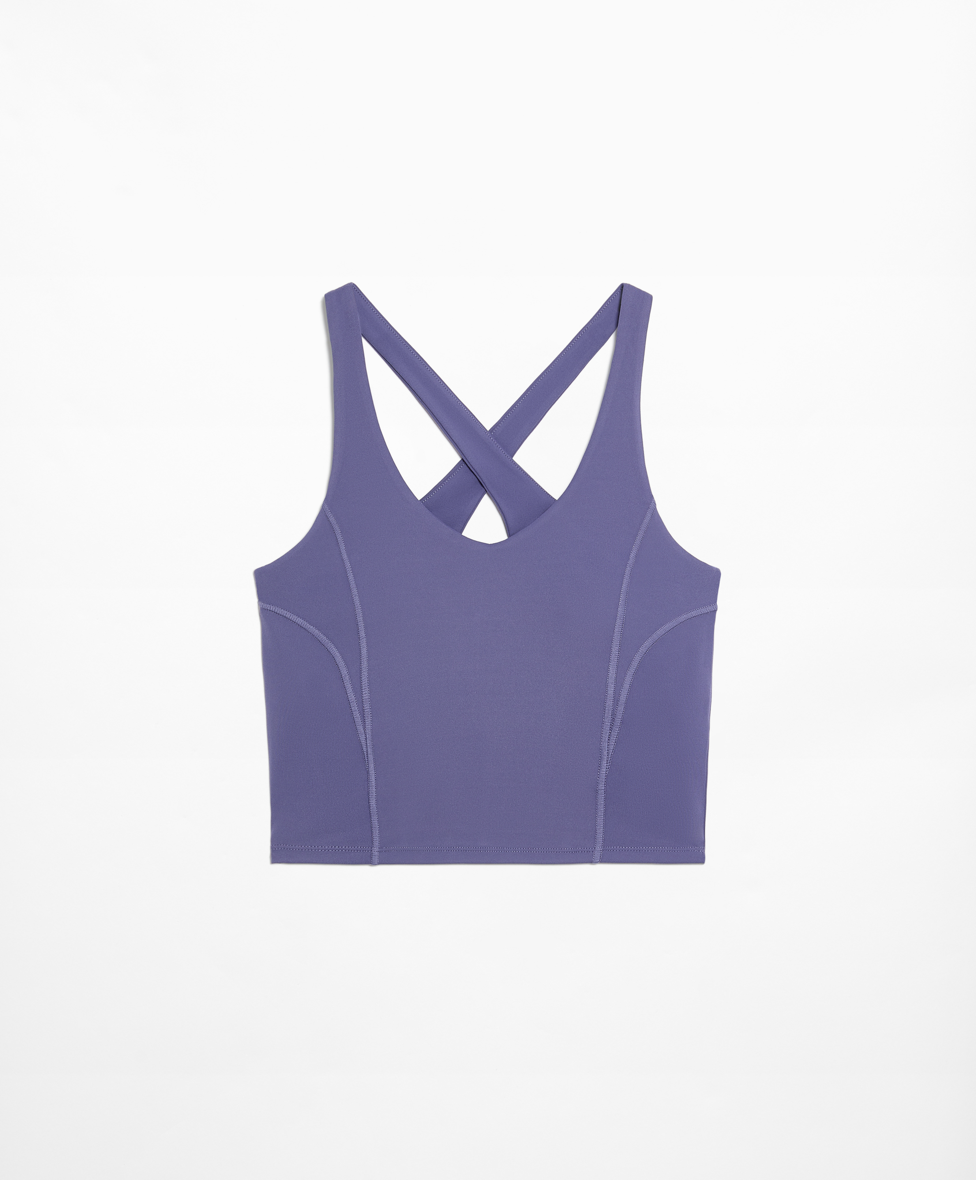 OYSHO Comfortlux tank top with overlocking detail