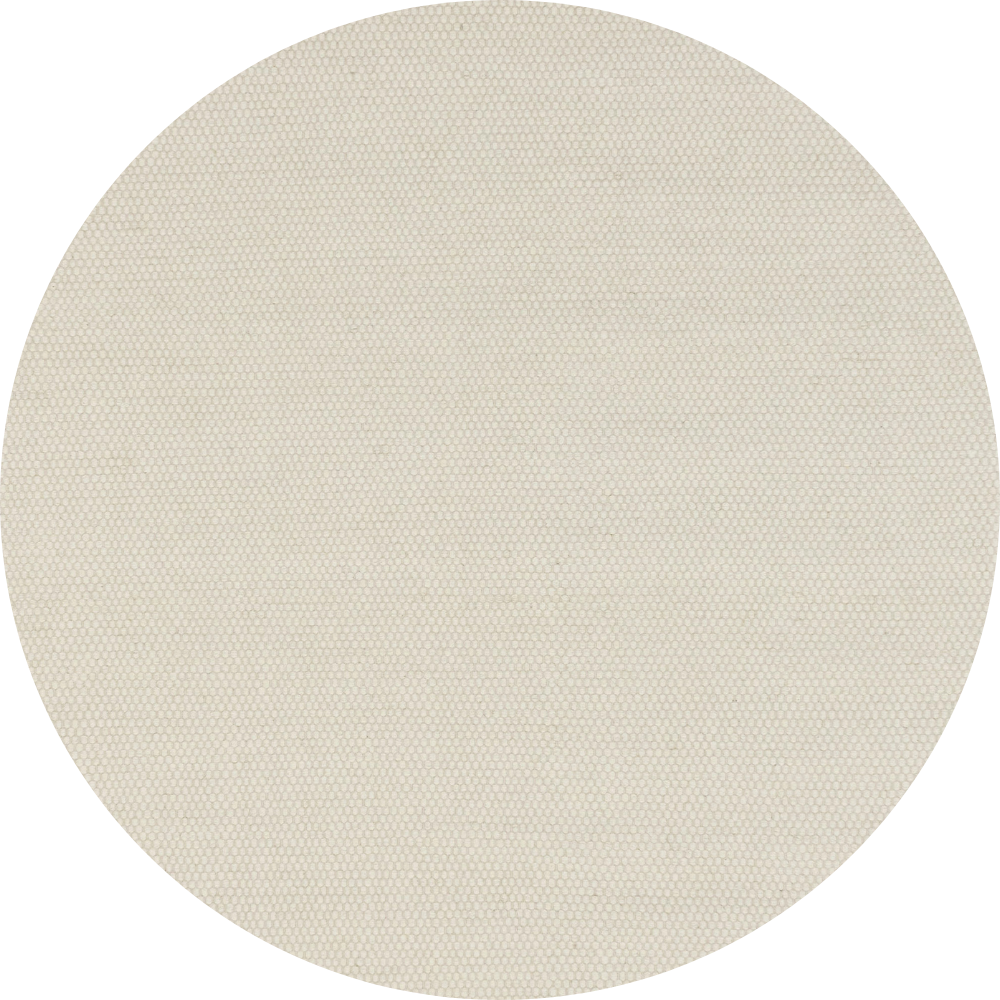 Vloerkleed Teppe white Ø200 cm