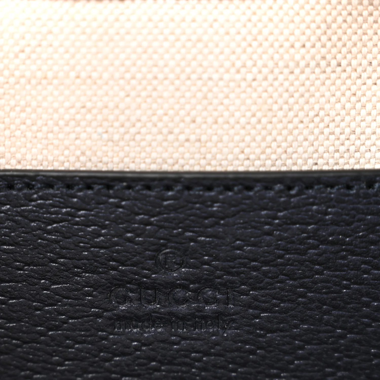 GG Supreme Monogram Textured Dollar Calfskin Web Small Ophidia Camera Bag Beige Blue - Top Club