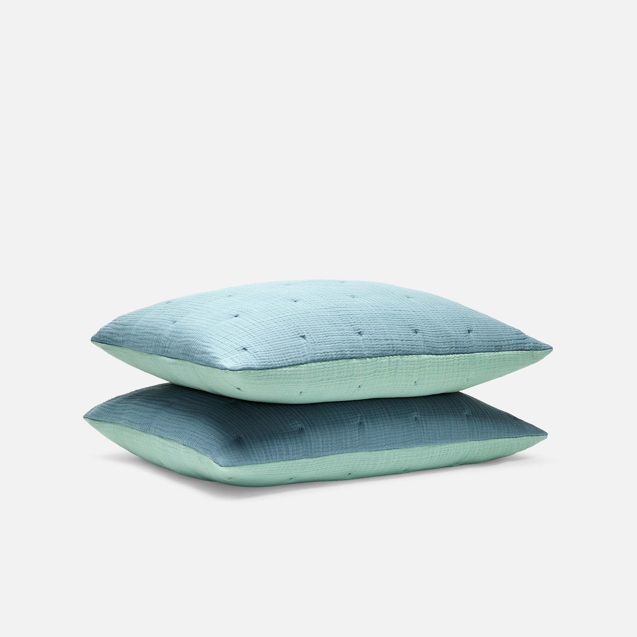 Breezeweave Reversible Cotton Sham Set