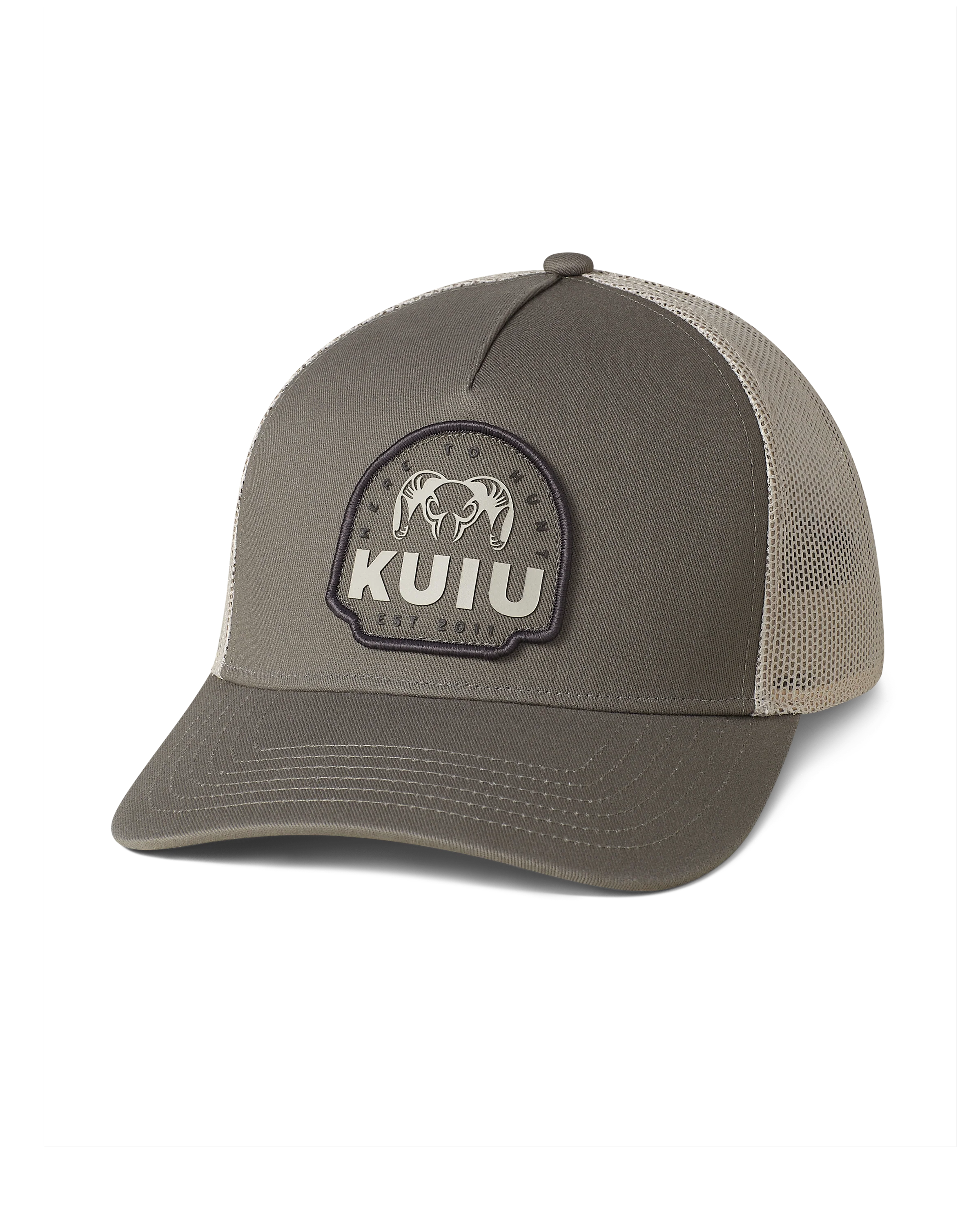KUIU Here to Hunt Woven Patch Hat | Olive/Tan