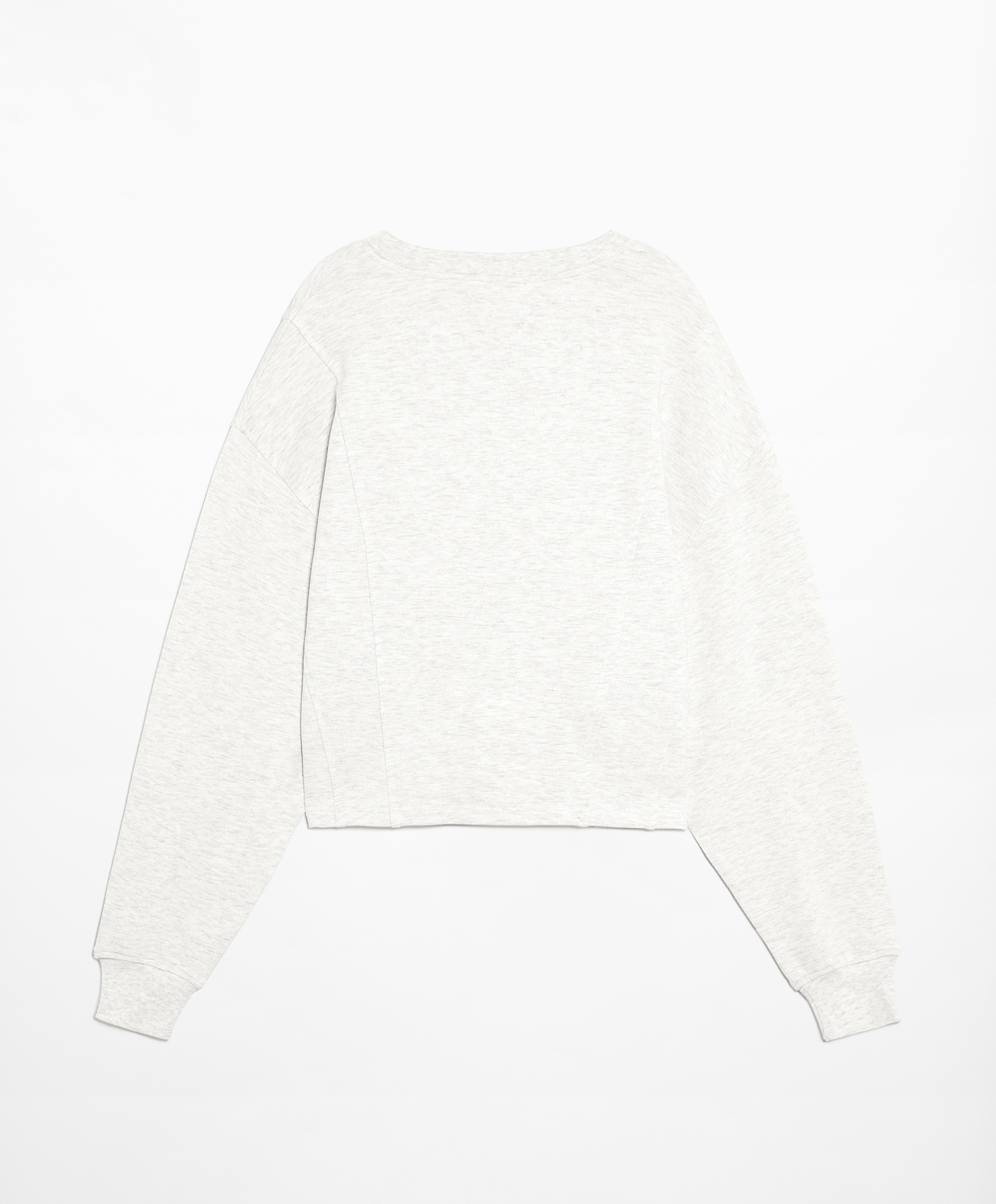 OYSHO Sweatshirt with cotton and modal blend