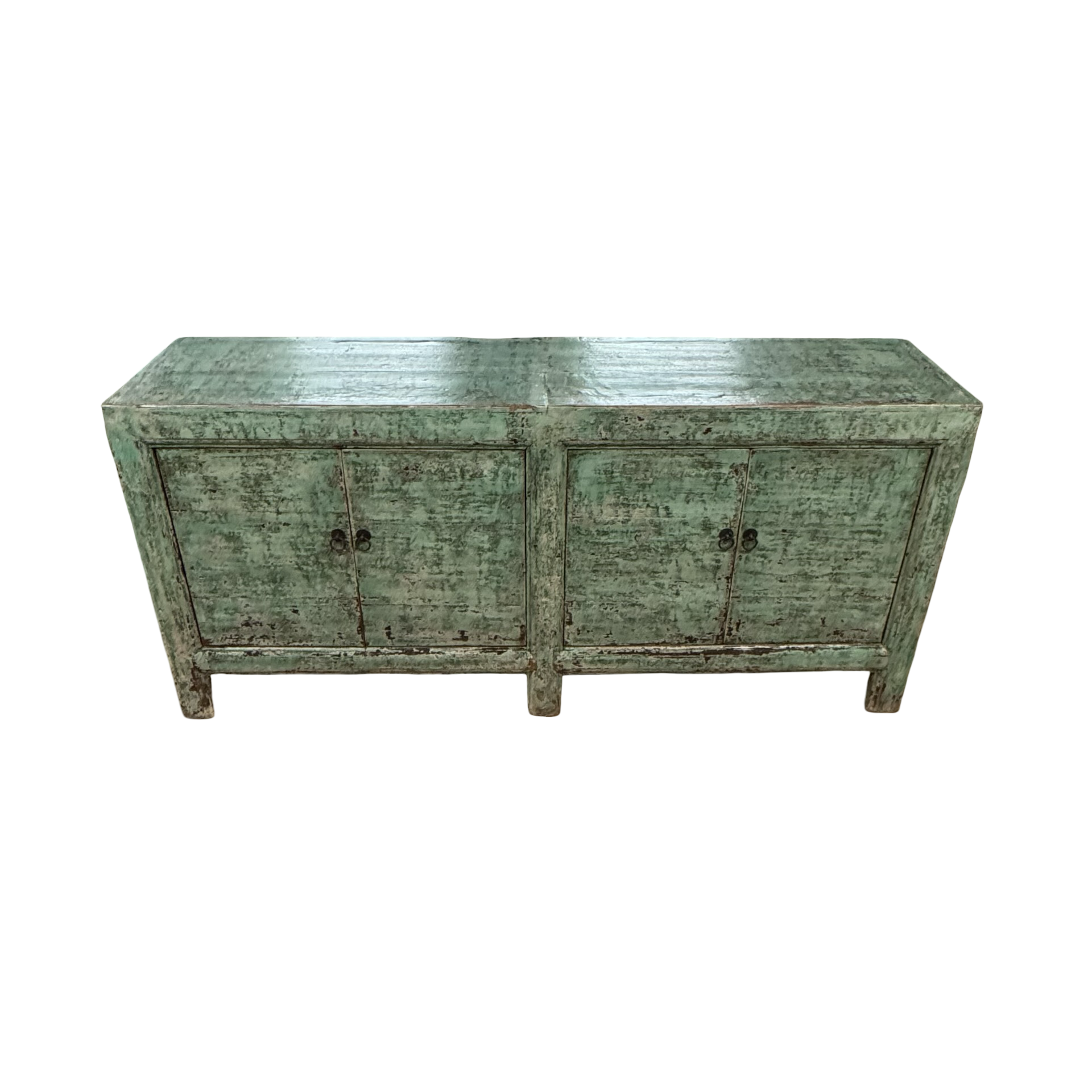 Dressoir 4deur groen uniek