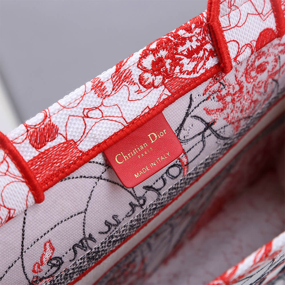 SMALL DIOR BOOK TOTE - Top Club
