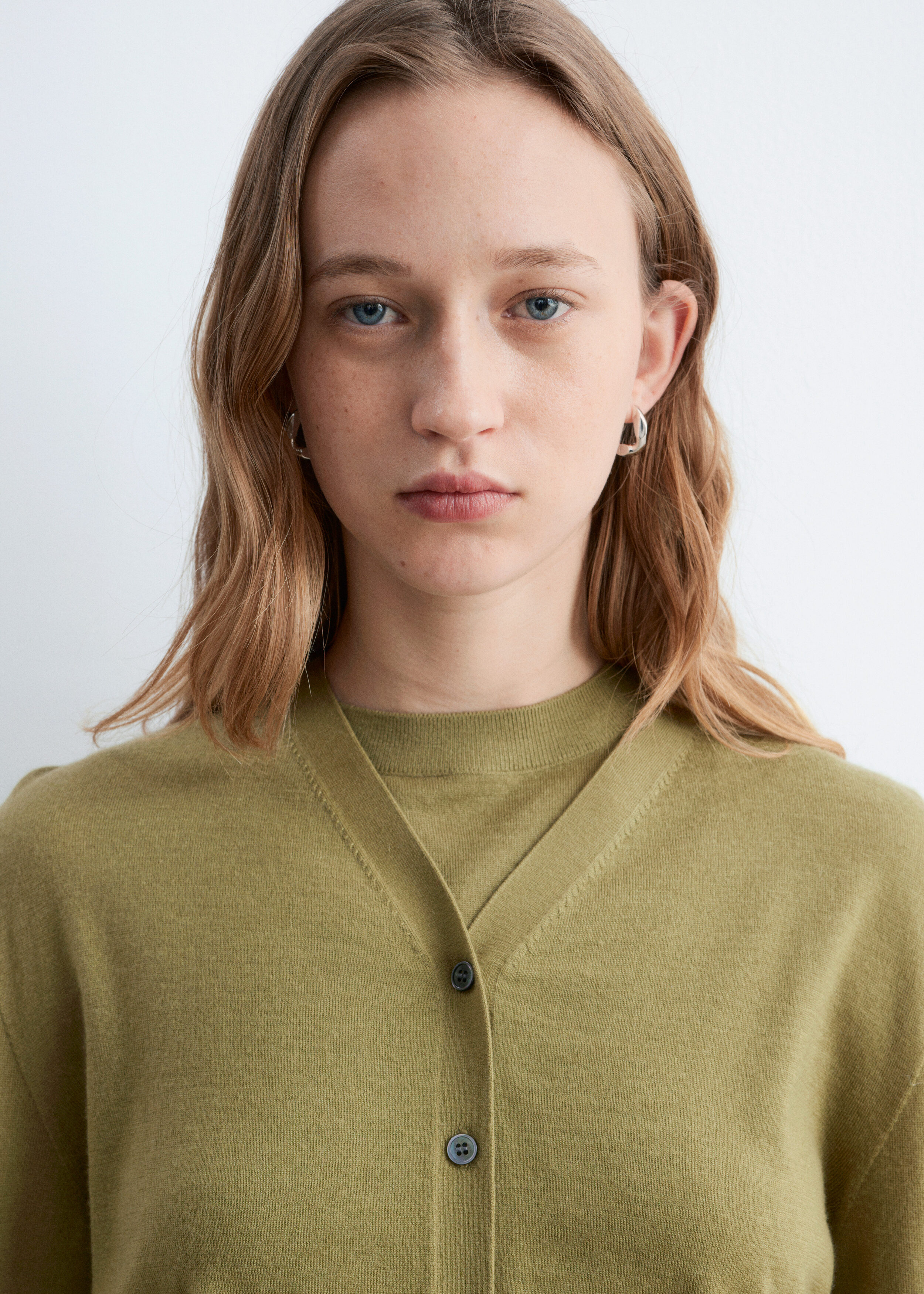 & Other Stories CROPPED CASHMERE CARDIGAN