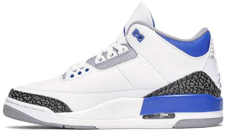 Air Jordan 3 Retro  Racer Blue  CT8532-145 - Sneaker Replica Workshop