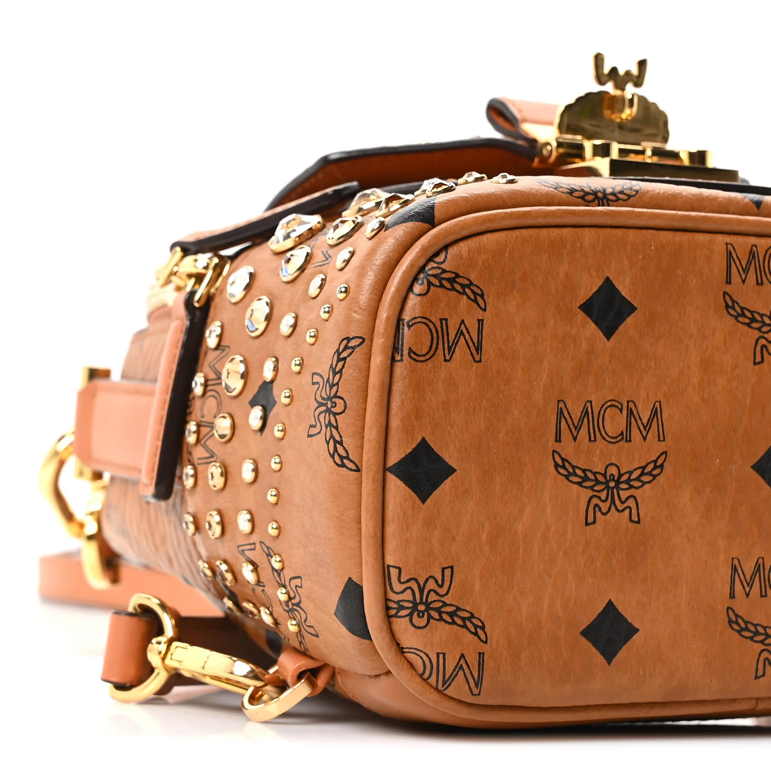 Vistetos Crystal X-Mini Patricia Backpack Cognac - Top Club