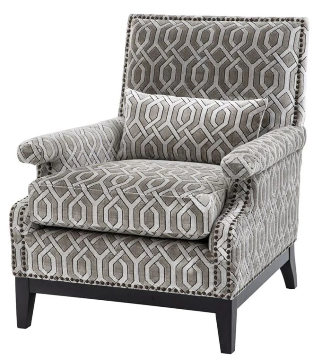 Armchair 75 x 85 x H. 93 cm - Luxury living room armchair