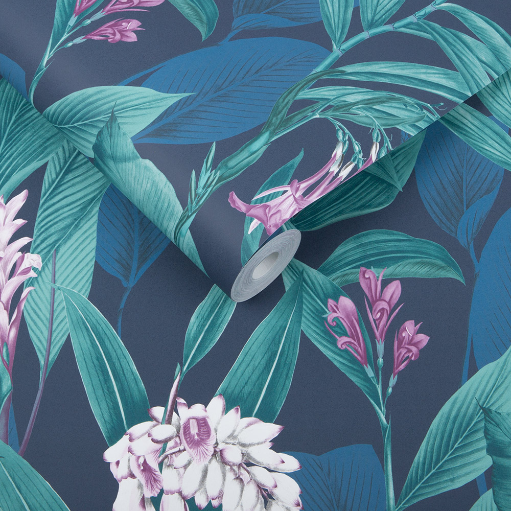 Graham & Brown  vliesbehang  Botanical Midnight Graham & Brown  vliesbehang  Botanical Midnight