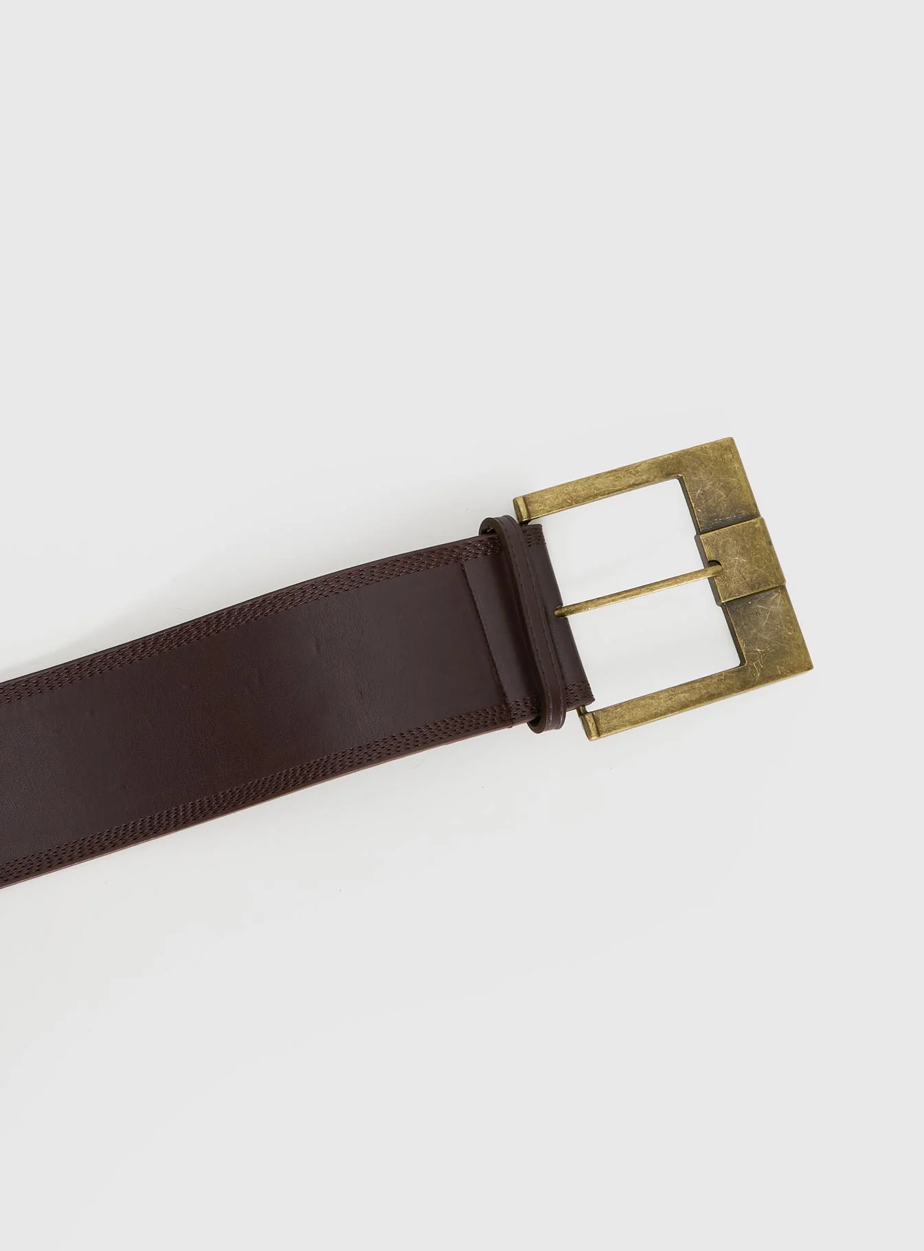 Distinction Belt Brown / Gold