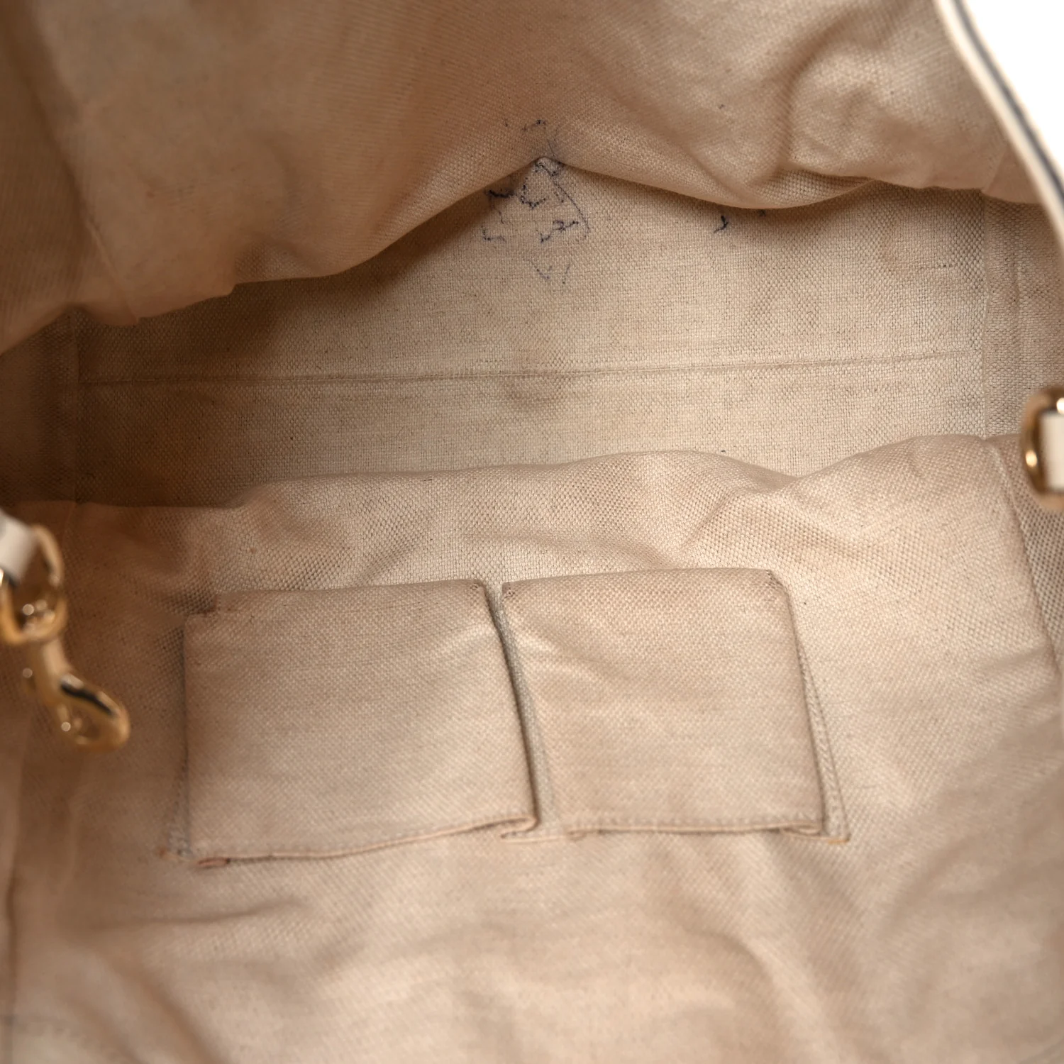 Pebbled Calfskin Medium Soho Shoulder Bag Off White - Top Club