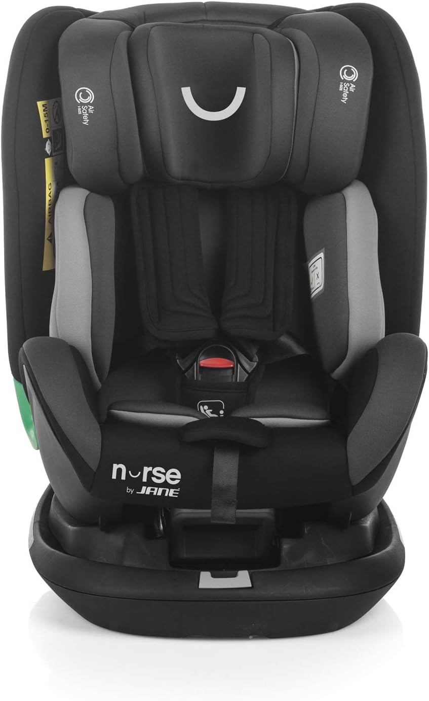 Jané Seggiolino auto, 40-150 cm, i-Size, Isofix, Top Tether, Opzione nel Senso Contrario alla Marcia e Senso di Marcia