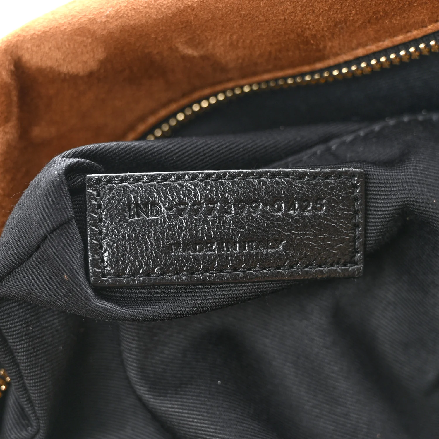 Suede Large Calypso Caramel Cognac - Top Club