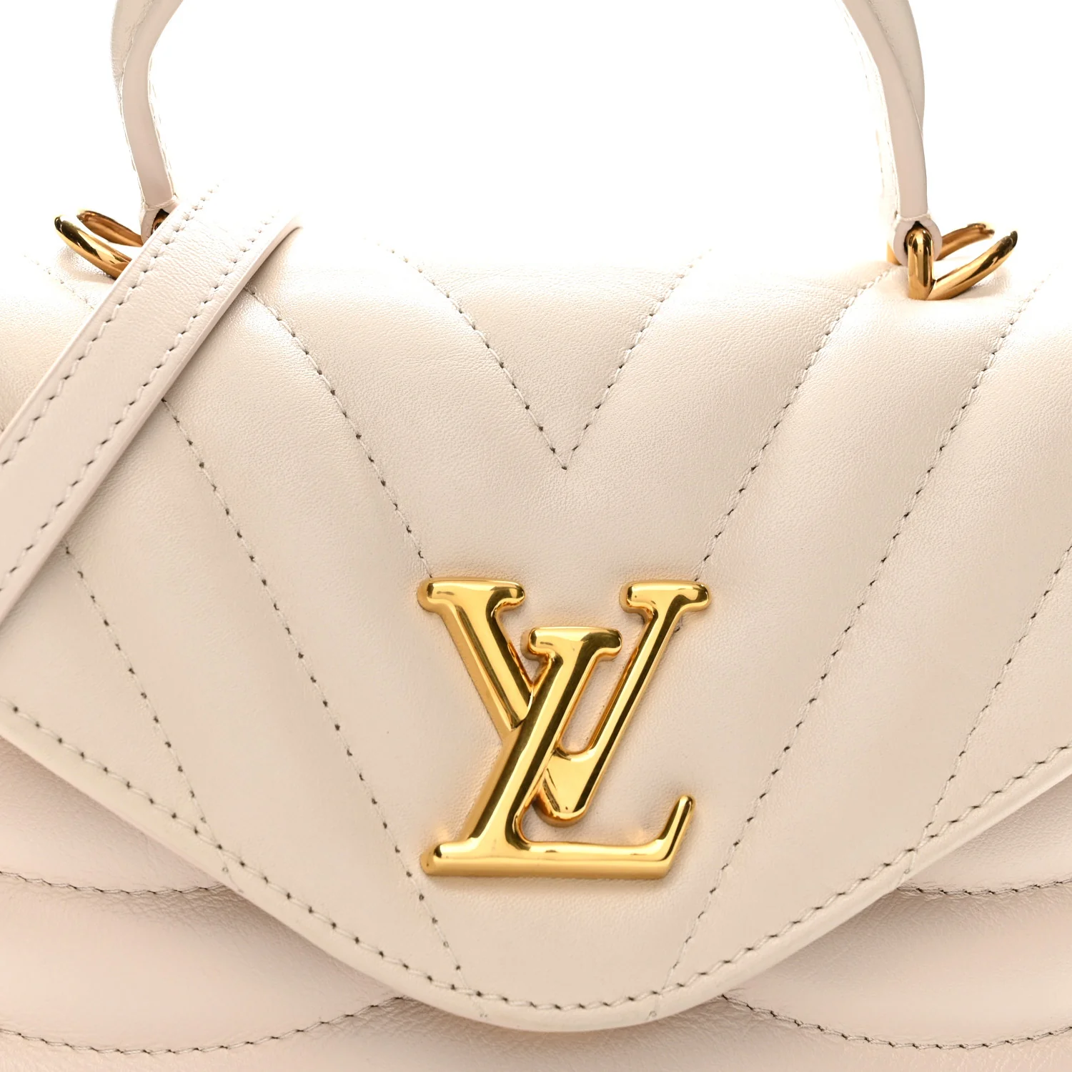 Calfskin Hold Me New Wave Ivory - Top Club