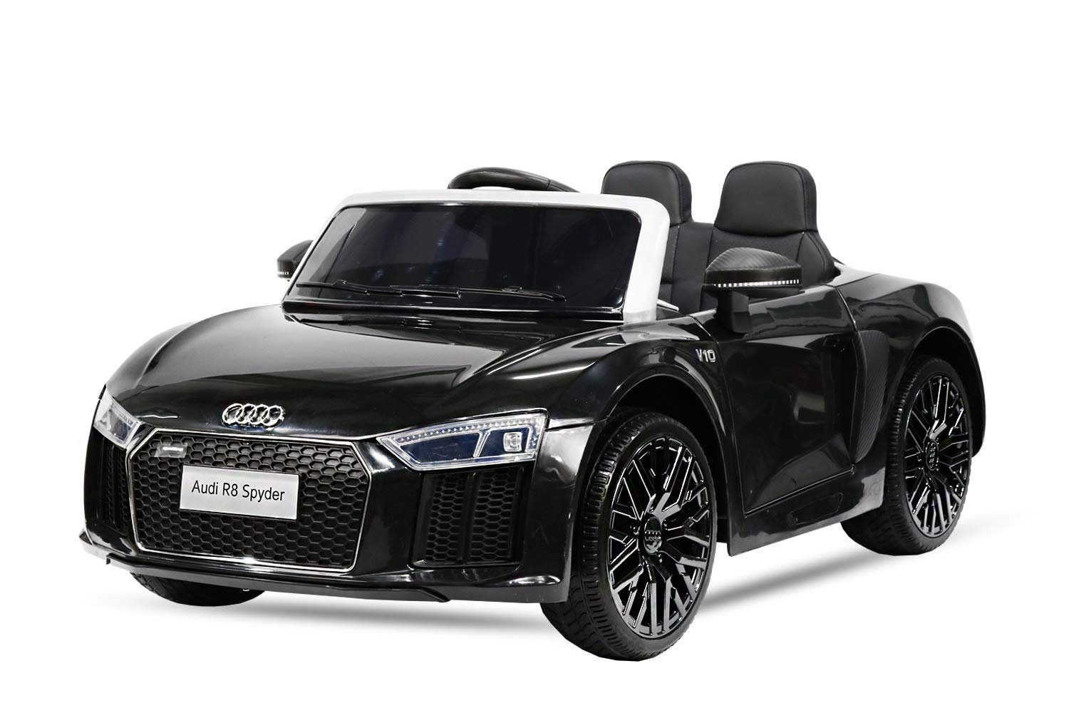 Toys Store Electric Children's Car Audi R8 Spyder Children's Electric Car 12V (2 Seater), Load Capacity 35 kg