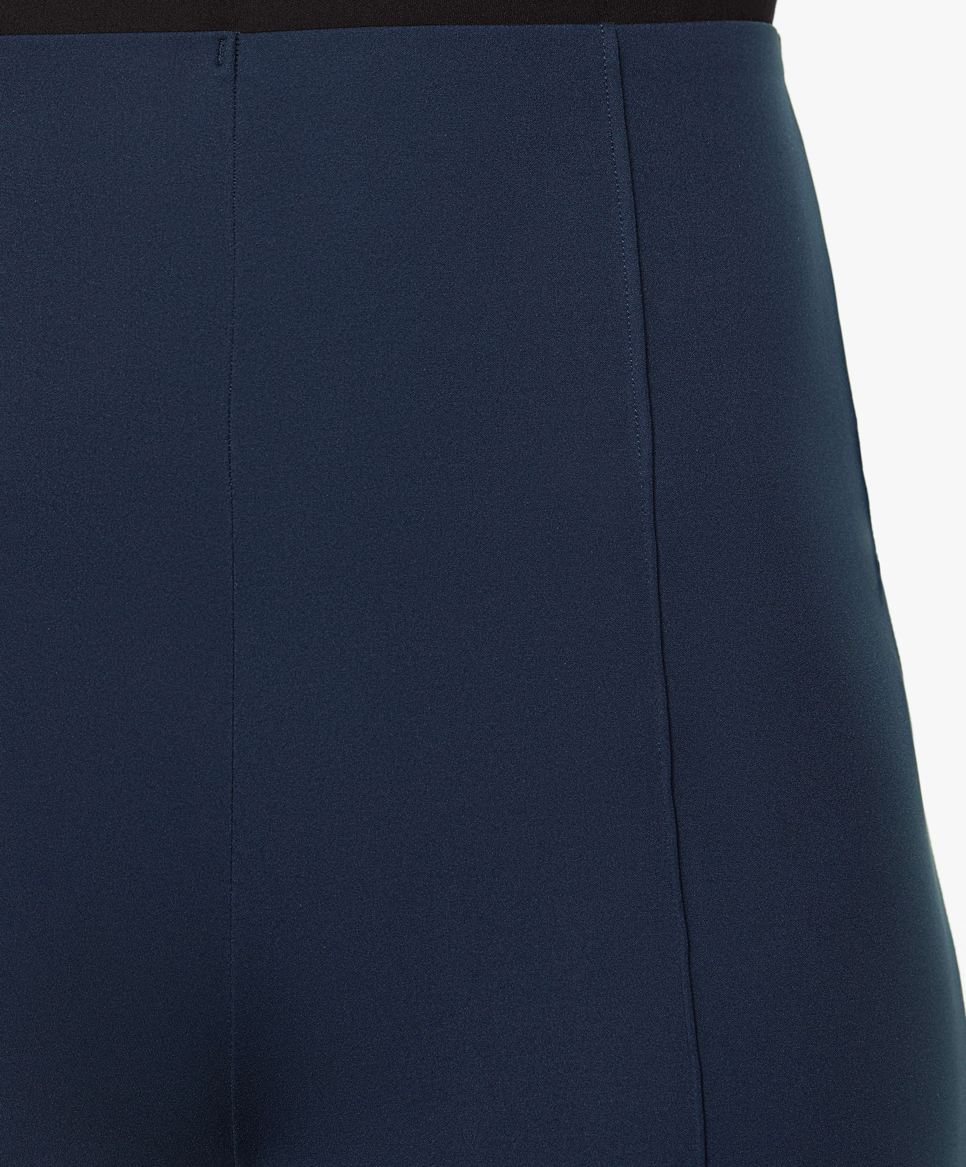 OYSHO Neoprene-effect straight-leg trousers