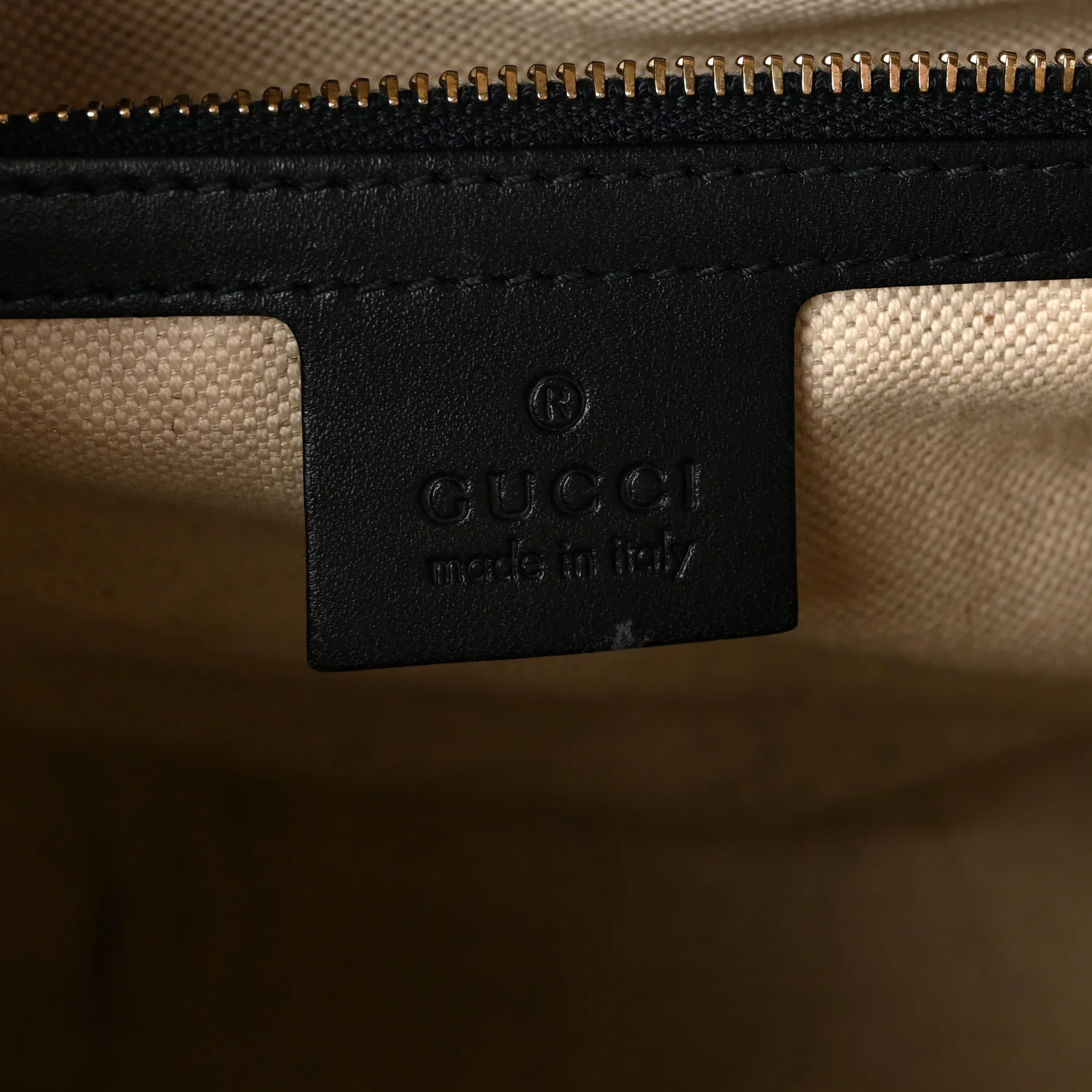 Monogram Selleria Calfskin Vintage Web Medium Boston Beige Blue - Top Club