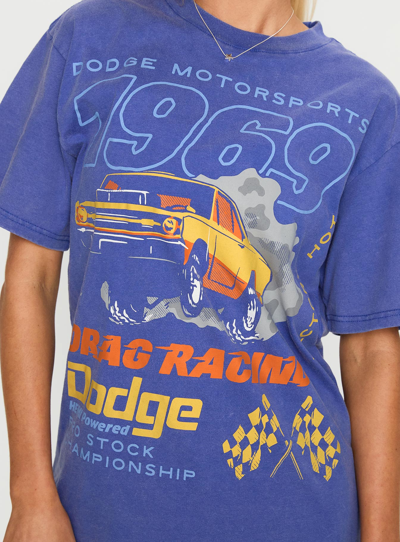 Dodge 1969 Oversized Graphic Top Blue