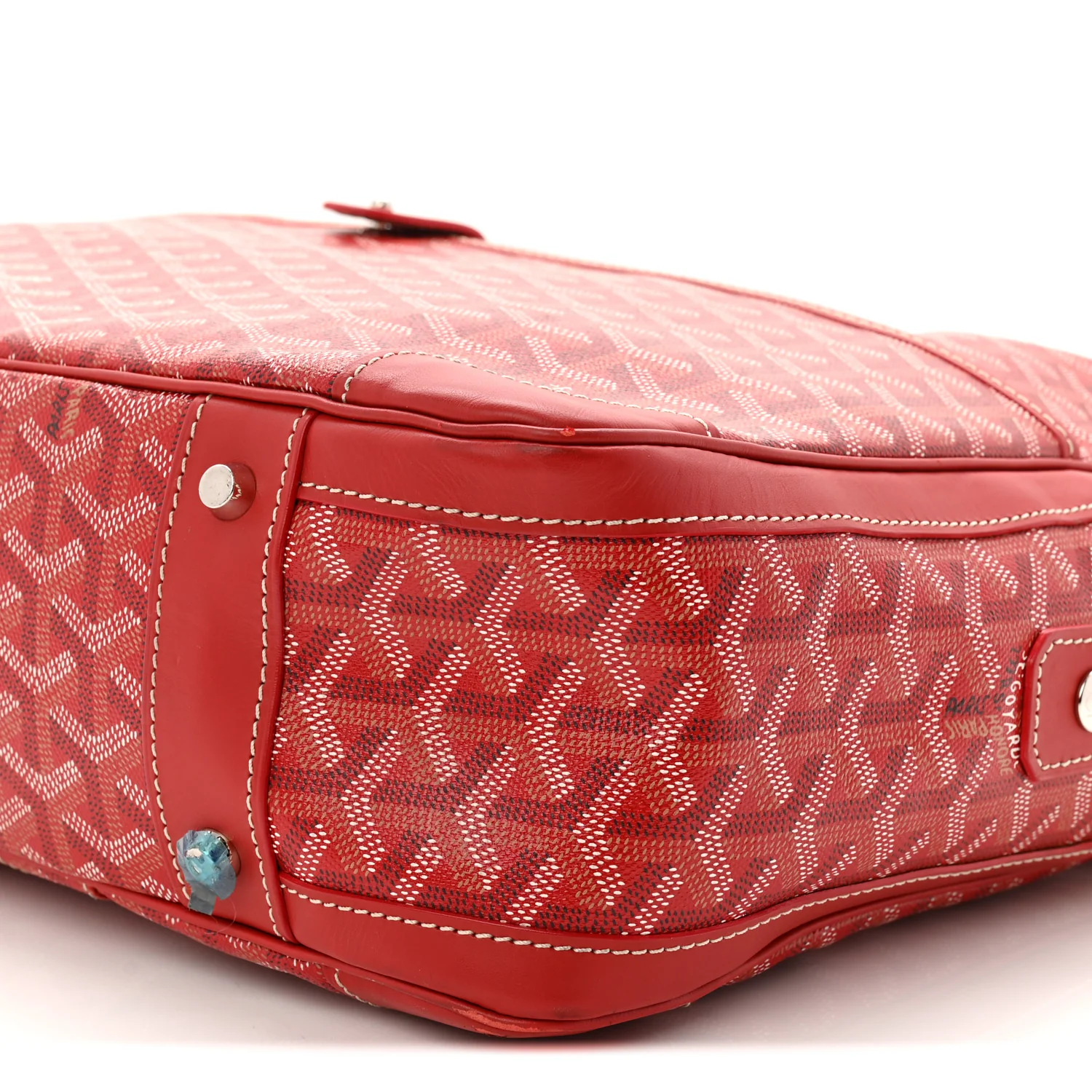 Goyardine Ambassade MM Briefcase Red - Top Club