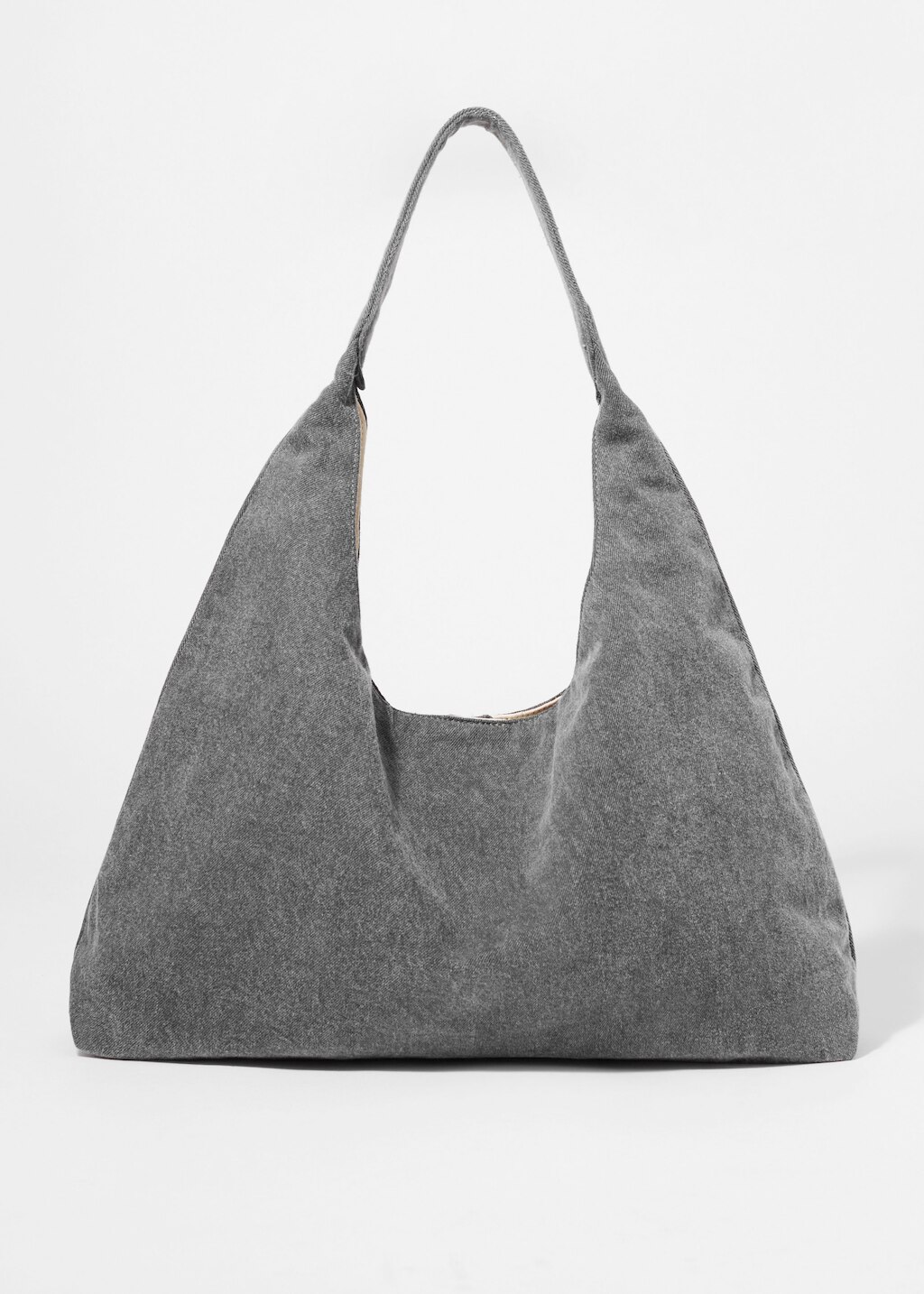 & Other Stories WASHED DENIM TOTE BAG