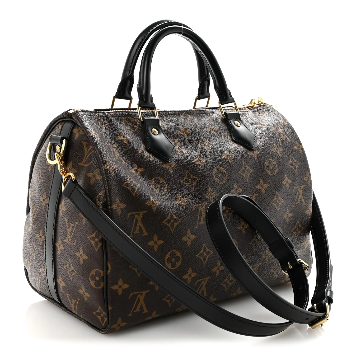 Monogram My World Tour Speedy Bandouliere 30 Black - Top Club
