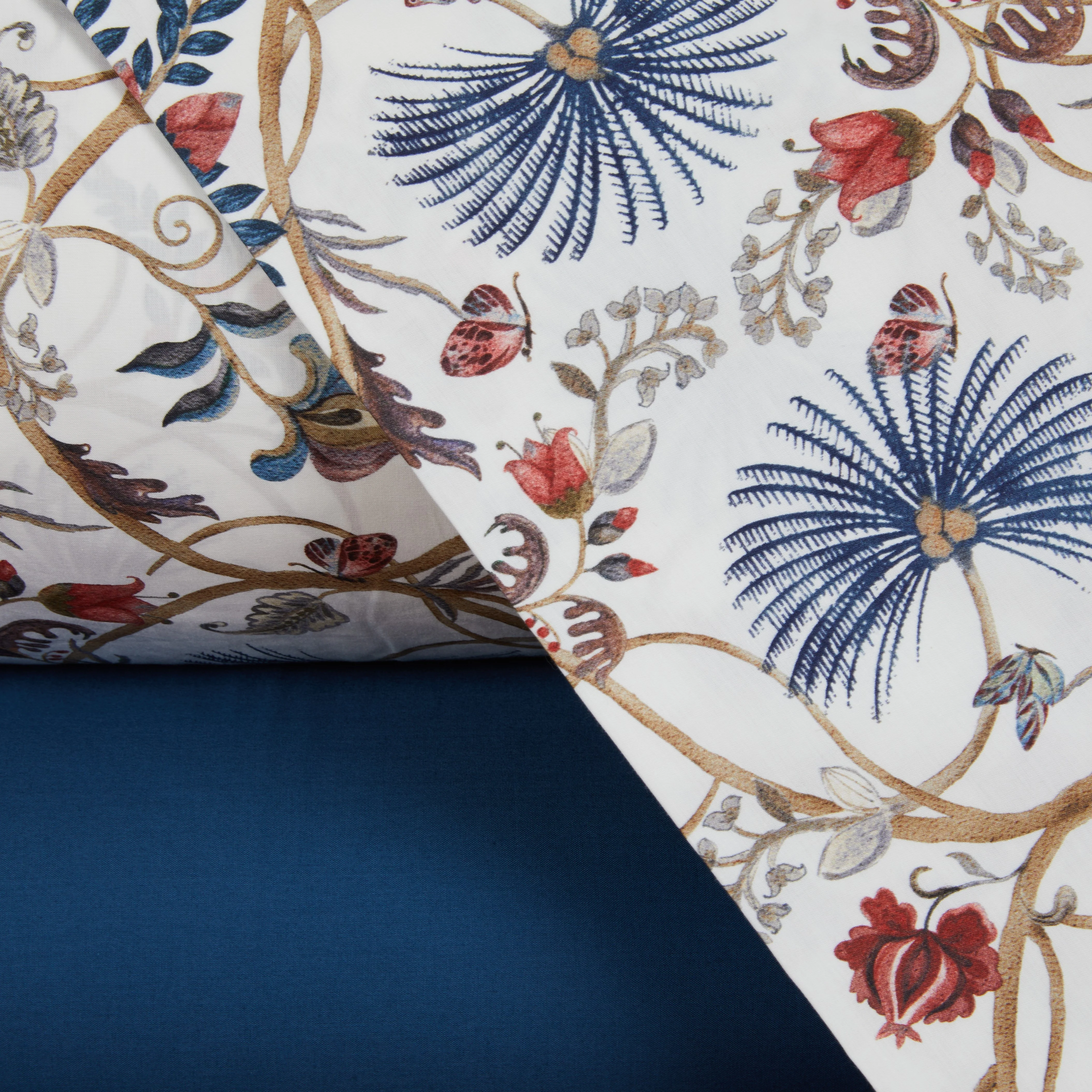 Completo Lenzuola In Percalle Oasis Matrimoniale