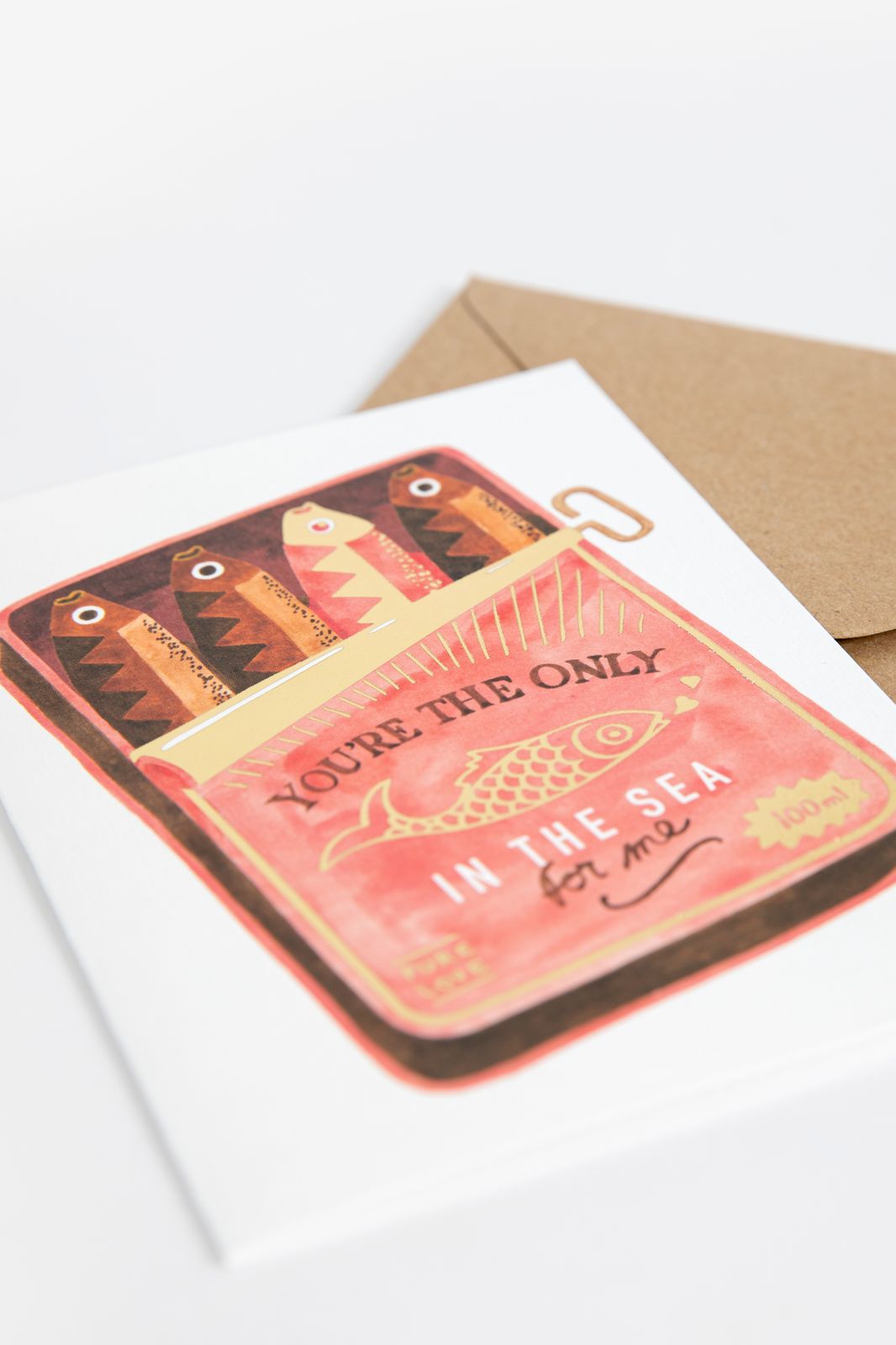 Postkaart Fish in the sea