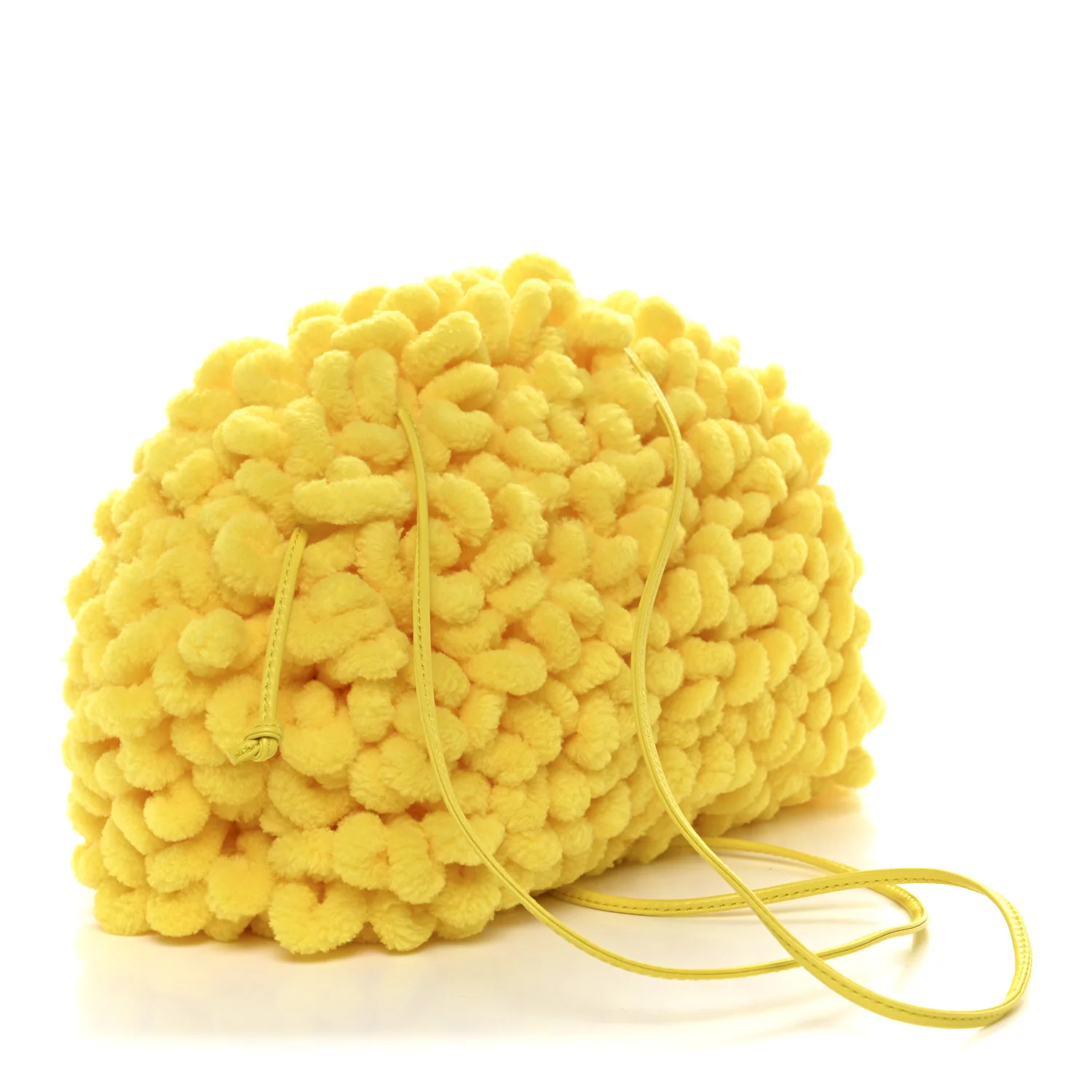 Chenille The Mini Pouch Lemon - Top Club