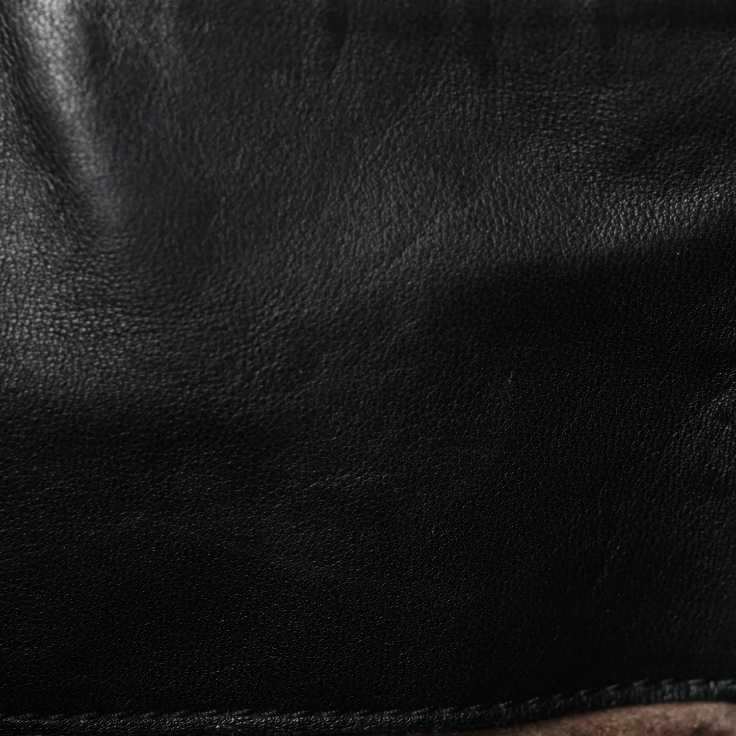 Nappa Intrecciato Flat Shoulder Bag Black - Top Club