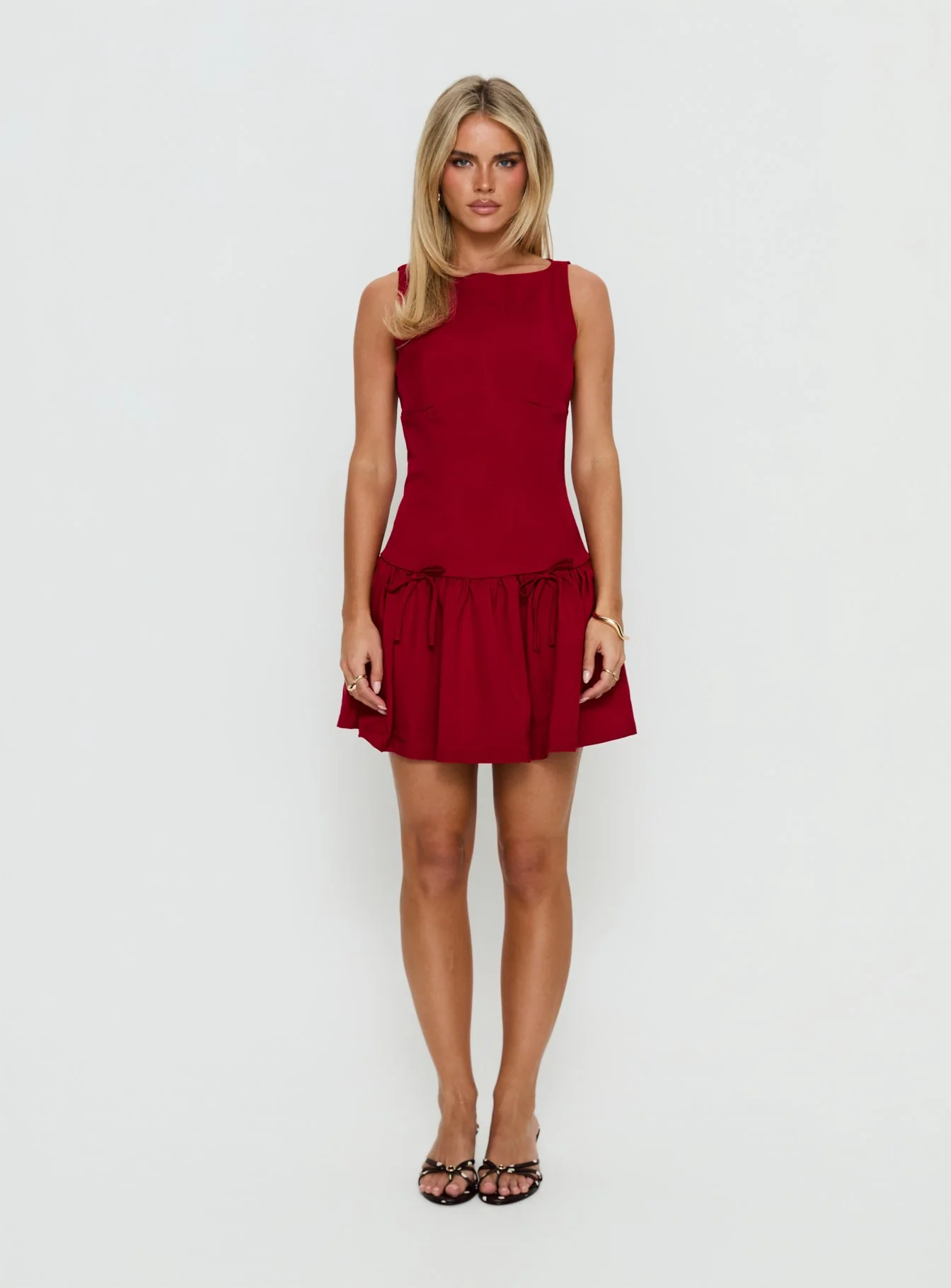 Milienne Mini Dress Red