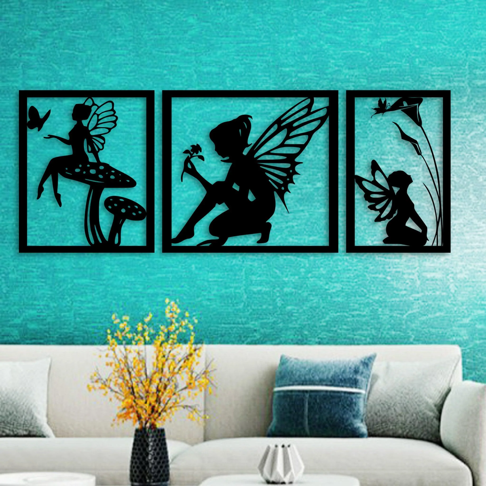 Fairy Wall Art Decorative Panels - Alvarez Pro Painting LLC