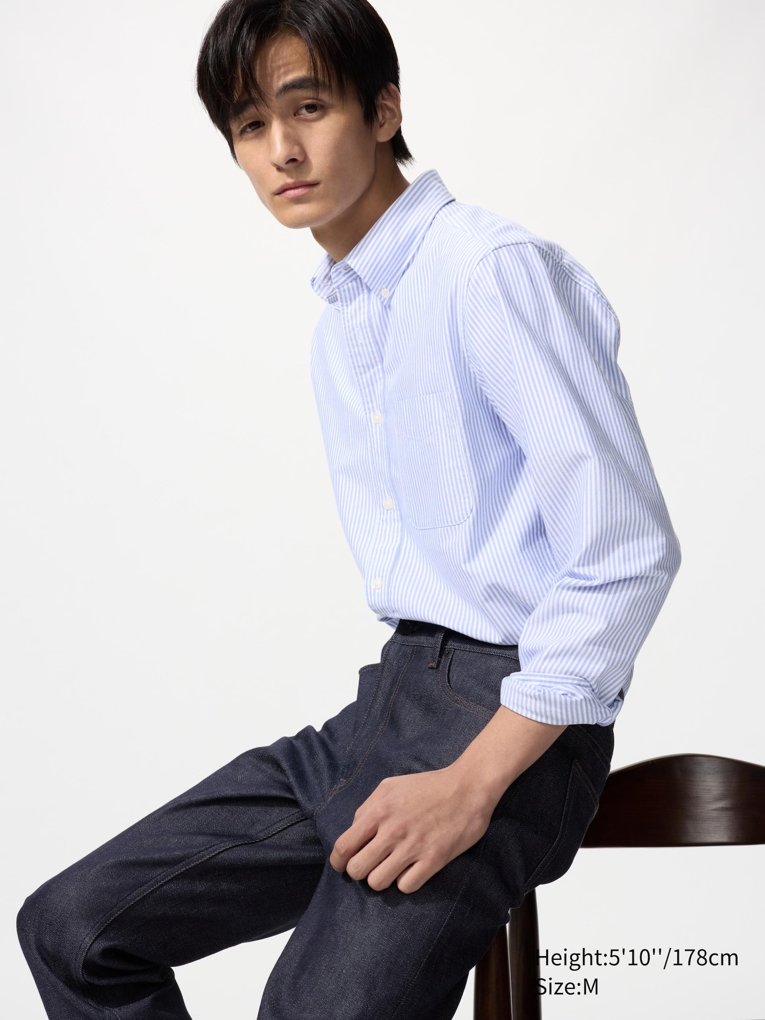 Oxford Long Sleeve Shirt (Slim Fit)