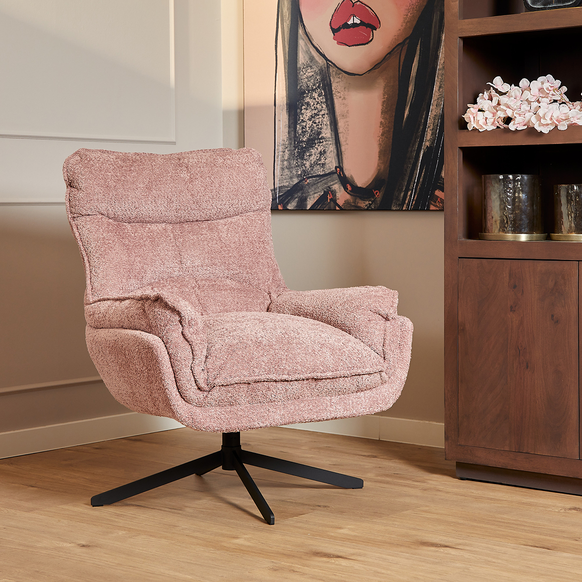 Fauteuil Nelly Roze