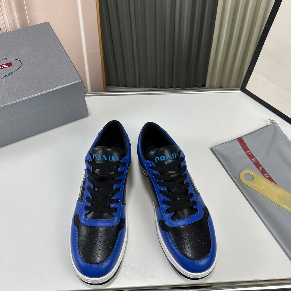 Prada Downtown nappa leather sneakers - Top Club