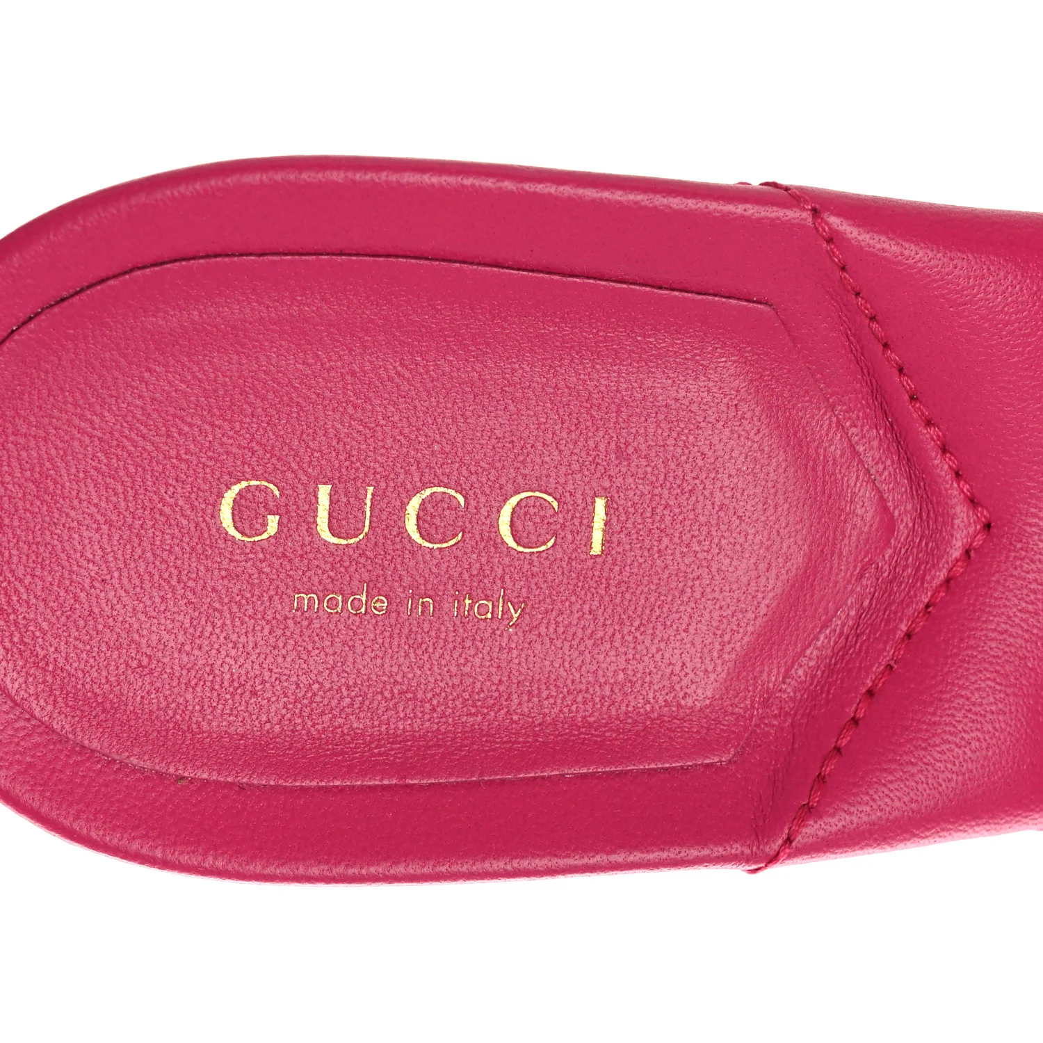 Nappa Matelasse GG Marmont 75mm Slide Sandals 41 Box Pink - Top Club