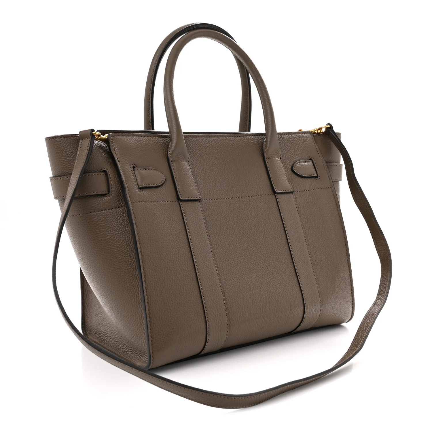 Classic Grain Small Zipped Bayswater Clay - Top Club