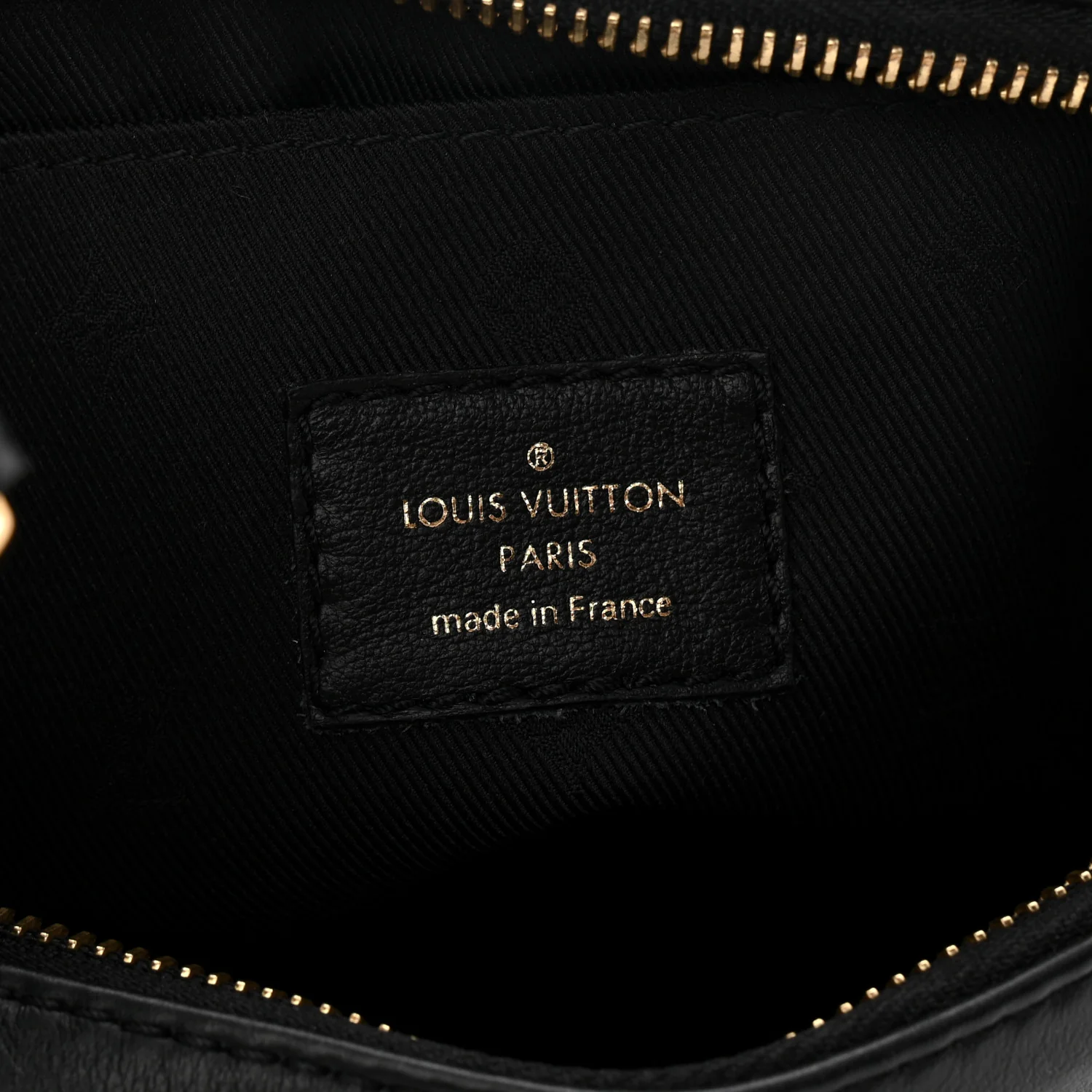 Calfskin Bubblegram Over The Moon Black - Top Club